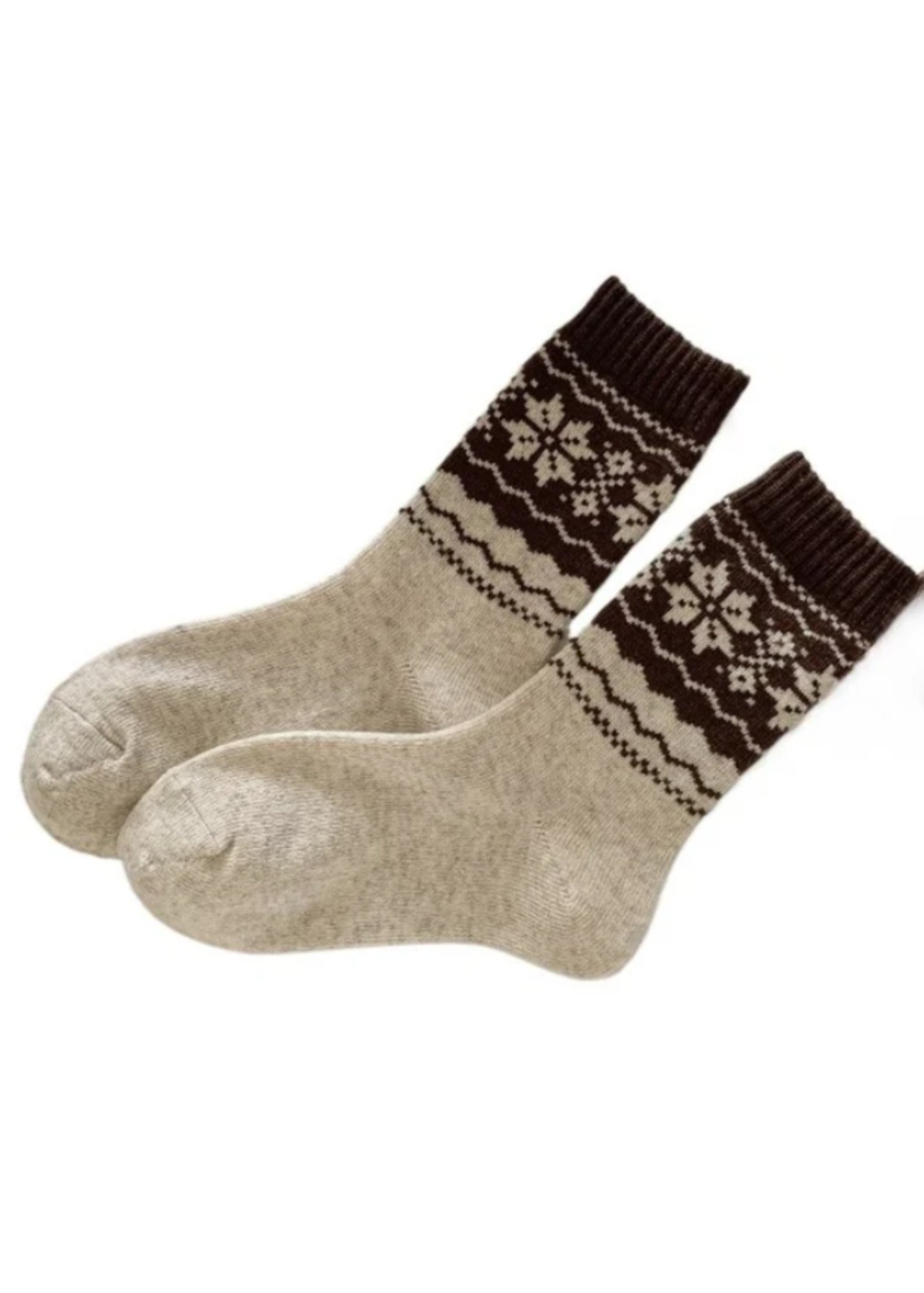Thick Snowflake Rufia Sock - FINAL SALE