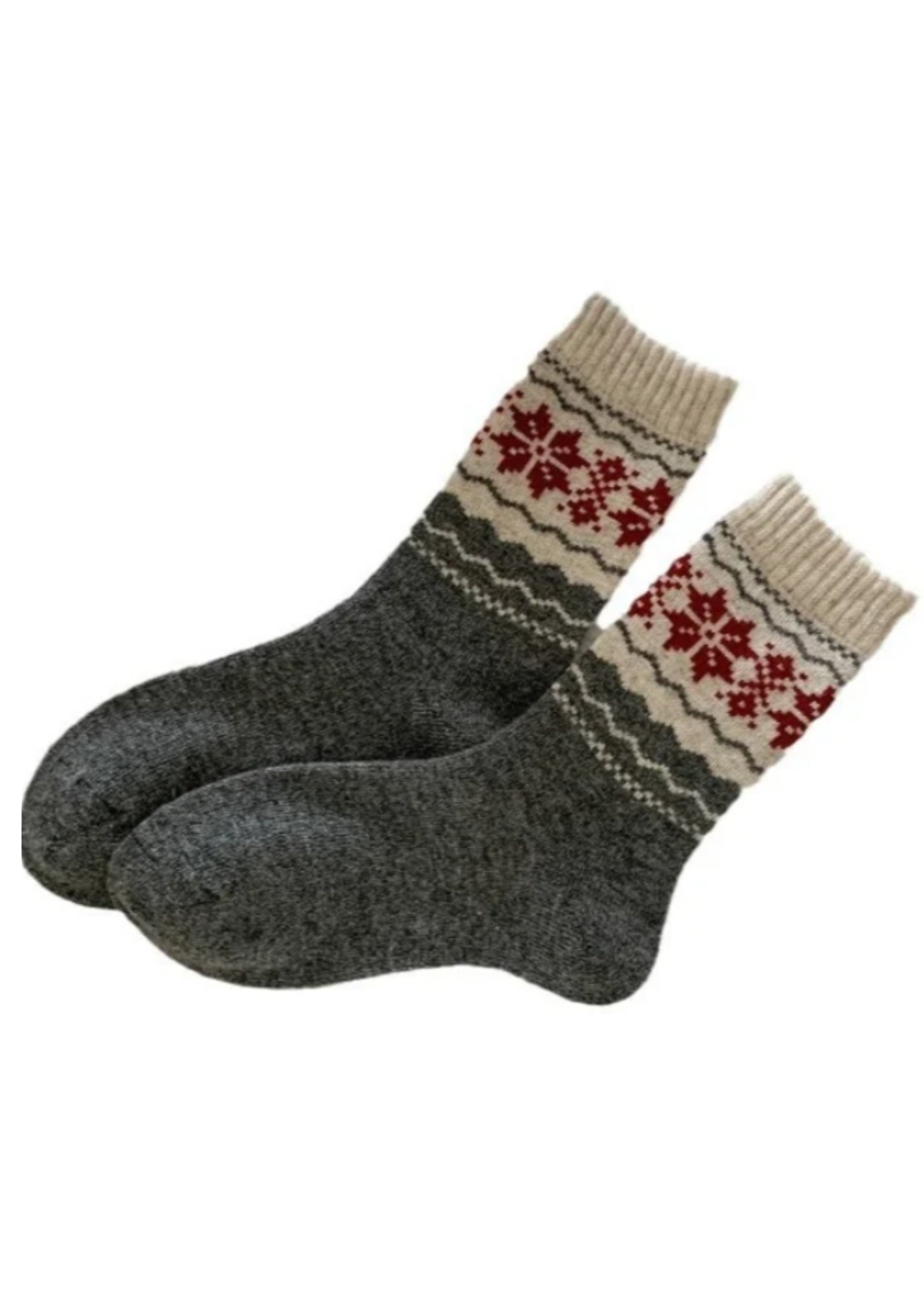 Thick Snowflake Rufia Sock - FINAL SALE